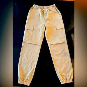 SHEIN Khaki cargo boys cargo pants. Size 11 to 12-year-old.